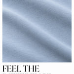 Light blue Biome jersey shown in folds with the headline Feel the Difference.