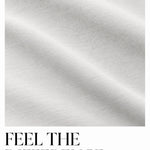 Off-white Biome jersey shown in soft folds with the headline Feel the Difference.